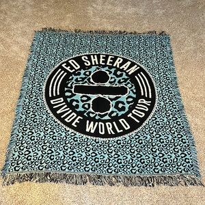 Ed Sheeran Divide World Tour Blanket